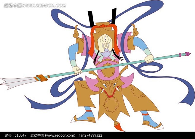 大闹天宫人物二郎神