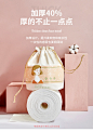 美丽工匠 洗脸巾女一次性洁面巾纯棉抽取卷筒式洗面巾擦脸专用5包-tmall.com天猫