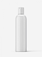 Cosmetic bottle with disctop / cream