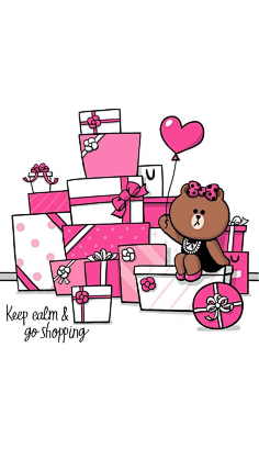 line friends 布朗熊妹妹choco丘可更多壁纸关注微博:童话壁纸王国