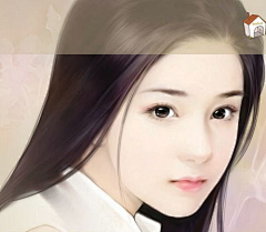 xiaocao000采集到视觉_手绘_汉服美女