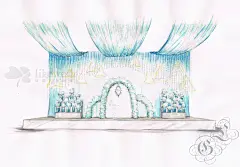 中国美术学院独立手绘师——西兮辫子作品 By @西兮辫子 : 我懂得要平稳精准地构建我的画，如同我的爱需要一个永不会倒的家。我懂得要细致耐心地经营我的画，如同我的爱需要彼此相互呵护体谅。我懂得用柔和丰富的水彩去绘制我的画，如同我的爱看似平淡却丝丝品味到幸福。我懂得让爱引领我善于用心我的画，如同我的画值得等待一颗也懂得爱的心。