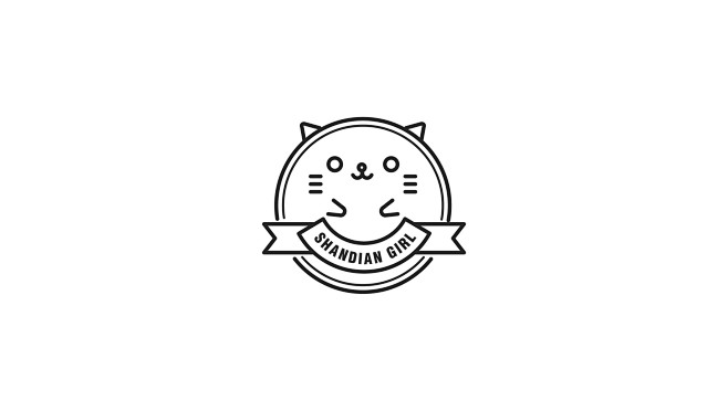 猫咪logo、徽章logo