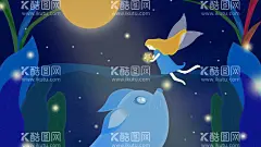 梦游治愈  - 源文件下载【酷图网】唯美,梦幻,创意,插画,手绘,梦境,小清新海报,创意设计,装饰画,炫酷光效,温馨,可爱,奇幻,精灵,丛林,人物插画,女孩插画,治愈,治愈海报,黑森林,萤火虫,萤灵之光,光芒,月光,夜景,动物,意境,励志,梦觉,动物世界,卡通,童话世界,森林,手绘动物,动物插画,创意合成,合成海报,仙境,惊艳,鲸鱼