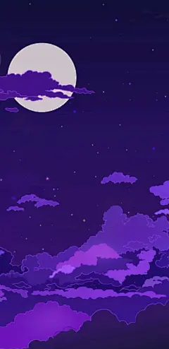 一期粉紫色壁纸 真的好美！ 