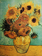 如果生活中不再有
某种无限的、深刻的、真实的东西，
我不再眷恋人间……
我们都一样孤独，内心也一样的骄傲、热情，
就像普罗旺斯阿尔勒的向日葵。
   
The sunflower is me, in some way.
某种程度上，我就是一朵向日葵。
——〔荷兰〕文森特·梵高 Vincent van Gogh《渴望生活·梵高传》