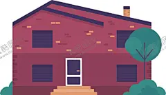 房子 【酷图网】房子,房屋,建筑,家,建筑物,住宅,居住场所,房屋平面图,Ai矢量图,图片素材