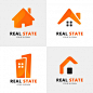 房地产建筑房屋logo标志矢量图素材