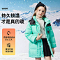 abckids儿童童鞋女童外套2024冬季新款保暖中长款羽绒服冬装上衣-tmall.com天猫