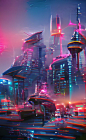 Futuristic city