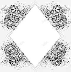 精致手绘牡丹花标题框矢量图 免费下载 页面网页 平面电商 创意素材