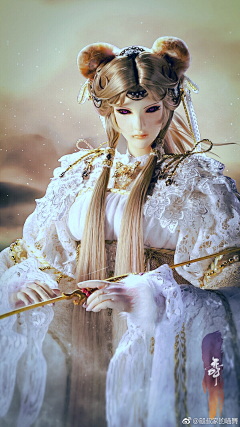 织小盒采集到插画收集本——布袋戏相关