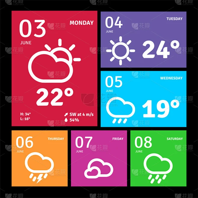 windows 8 的样式图标-花瓣网