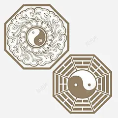 道家太极手绘画片 免费下载 页面网页 平面电商 创意素材