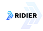 ridier unused abstract R letter logo