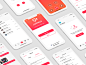 Justalk mobile user interface ux ui