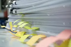 便签,文档,书桌,商务,纸,文件,家庭,会议,不完全的,叠