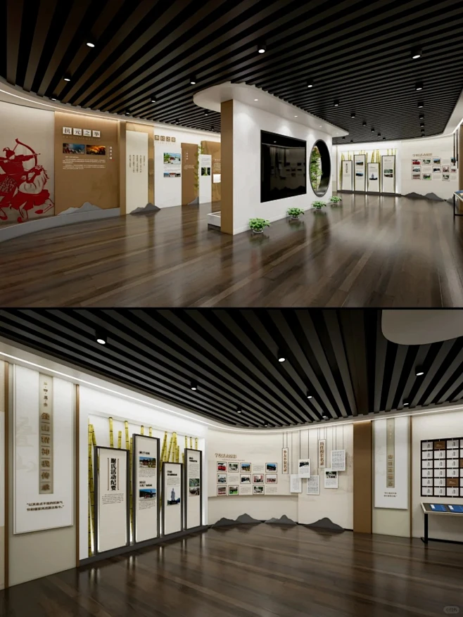 展厅设计案例 _ 中式展厅_ 村史馆设计_4_源稿文件_来自小红书网页版-花瓣网