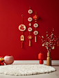 新年氛围感背景图（礼貌拿图） - 小红书