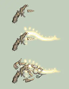 《创世纪之战 IV：螺旋创世纪》中的时间枪艺术品