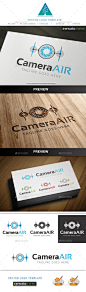 Camera Air  - Logo Design Template Vector #logotype Download it here: http://graphicriver.net/item/camera-air-logo/10128566?s_rank=878?ref=nexion