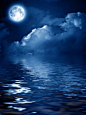 夜晚星空高清背景图片_