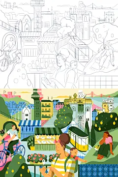 简单的草图强大的功底 | 大咖榜19期 : 让自己在家，冰箱里有一些柠檬水。