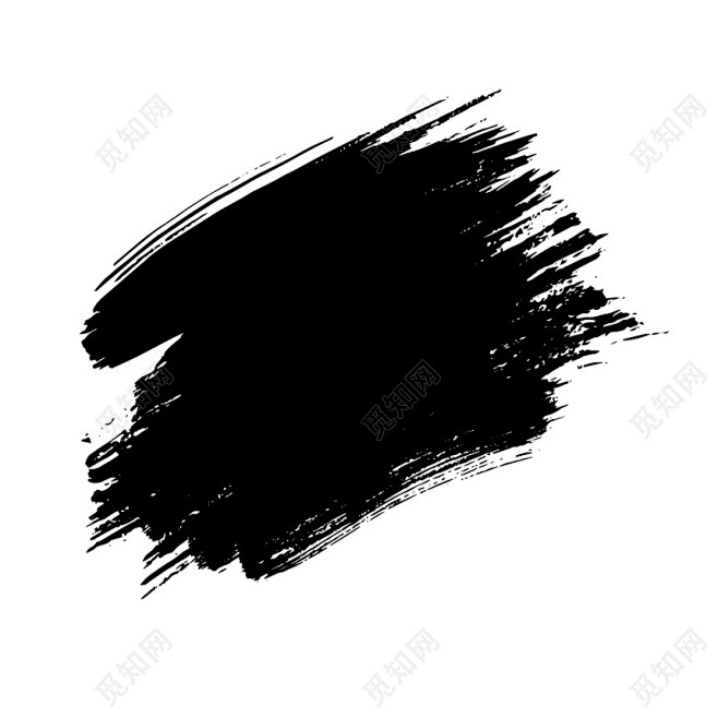 毛笔笔刷素材模板下载_觅知网
