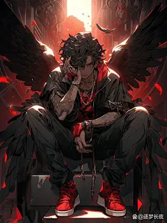 NIJI|十二生肖系列-酉鸡（男）朋克头像壁纸