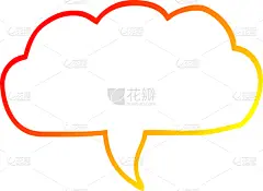 热,云,山,动画片,铅笔画,图像,艺术,泡泡,演讲,沟通
