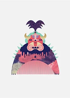 古风发簪创意插画