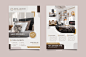 Hotel information flyer with photo | Free Vector on Freepik