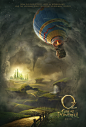 《奥兹巫师 Oz: The Great and Powerful 》海报。詹姆斯·弗兰科主演，将于2013年上映。