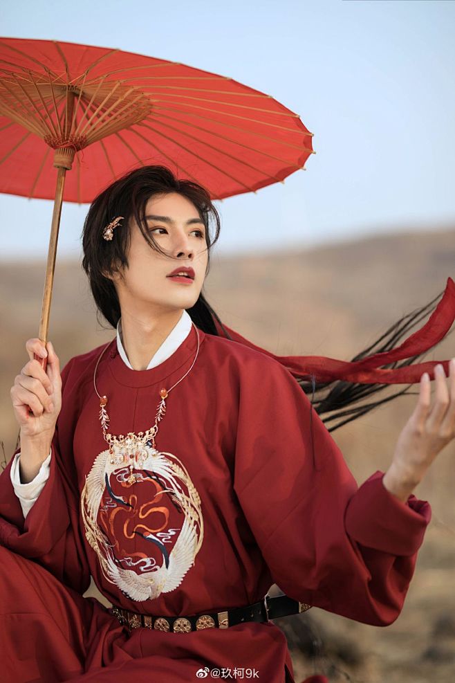 模特/玫柯/微博玫柯9K/汉服/魏晋风/...