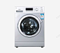 洗衣机实物 平面电商 创意素材
