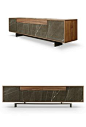 Sideboard with doors with drawers GRAMMI by TCC Whitestone | <a class="pintag" href="/explore/design/" title="#design explore Pinterest">#design</a> Fabio Teixeira, Sérgio Costa <a class="pintag searchlink