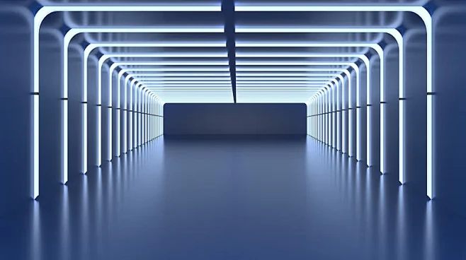 3D渲染科技感汽车广告背景展台图片下载