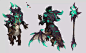【美术圈】霸气侧漏 《Dota 2原画设定》欣赏 : 今天小编给大家推荐放送的是《DOTA2》已更新英雄手绘、原画还有角色设定集。