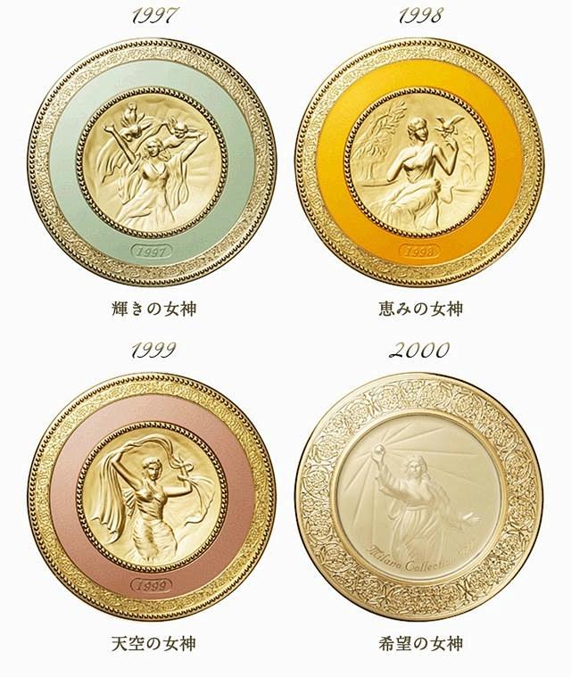 日本嘉娜宝天使蜜粉 外貌堪比古董纪念币！...