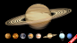PSD分层太阳系球体图标 - PSD图标,星球,太阳,太阳系,光环 模板秀 www.mb100.net