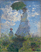 The Promenade, Woman with a Parasol, 1875