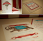 vintage-circus-wedding invitations