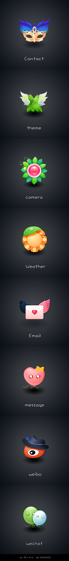 雷先森的小树林采集到APP.Quasi materialized Icon