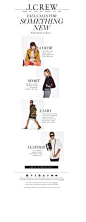 another #jcrew #email #layout #inspiration