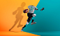 Under Armour NFL Combine : Series of images used for Under Armour's NFL combine authentic apparel. Photography: Tim Tadder and Mike Campau Post Production: Mike Campau AD: Sean Flanagan and Kirk Roush