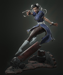 翼次方学院采集到CG角色作品集