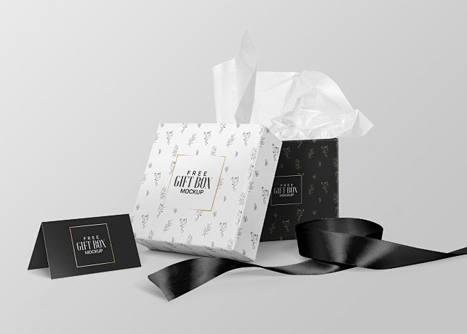 Free Square Gift Box...