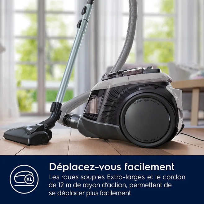 Kit Accessoires Pour Aspirateur Central - Tuyau 12 M Avec Interrupteur + 5 Buses + Tube Télescopique - Compatible Nombreuses Marques