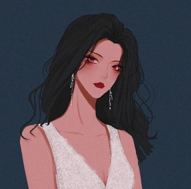 美丽魅惑超酷的女生头像