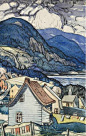 marc-aurèle fortin 1938...detail